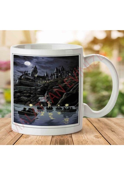 Hp Hogwarts Iki Tarafı Baskılı Kupa Bardak