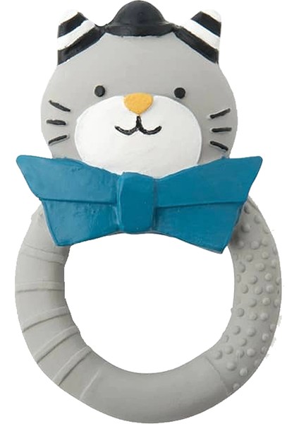 Diş Kaşıma Oyuncağı - Gri Kedi