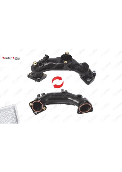 Emme Manifold Giriş Borusu 208-301-308-FIESTA 1.6