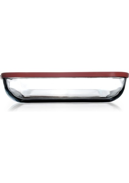 Kare Borcam Tepsi, Kırmızı Kapak, 28X28CM, 3200CC, Dayanıklı ve Şık Tasarım fiyatları