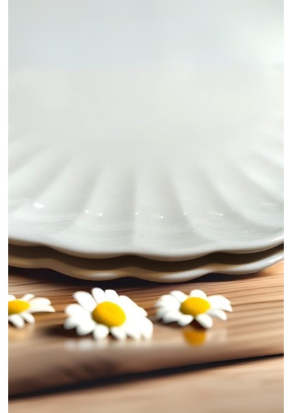 Bone Luz Form Pasta Takımı 6 Parça 21CM Beyaz BNLZF21DUS600 indirimleri