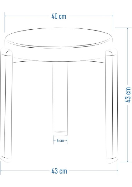Teras Siyah Metal Ayak Teddy Kumaş Istiflenebilir Mutfak-Balkon Taburesi (6 Adet) fırsatları