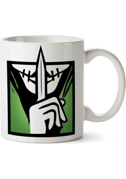 Rainbow Six Siege 3 Iki Tarafı Baskılı Kupa Bardak