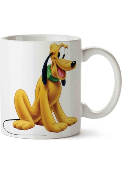 Donald Duck Daisy Disney Iki Tarafı Baskılı Kupa Bardak