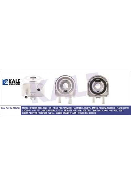 Yağ Soğutucu 206-307-PARTNER Ii-Boxer Ii 2.0hdi