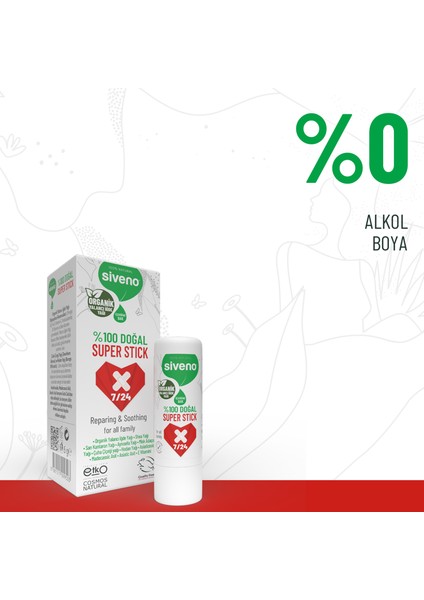 %100 Doğal Super Stick Anlık Yatıştırıcı Onarıcı Organik Yalancı İğde Yağlı Bitkisel 6 G modelleri