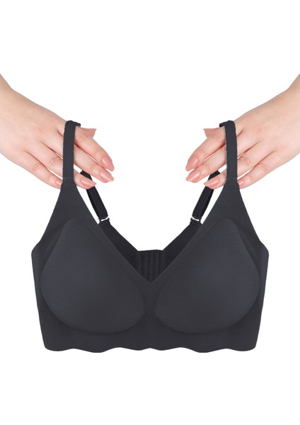 Balensiz Lazer Dikişsiz Görünmez Çıkarılabilir Pedli Sütyen