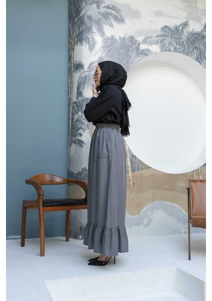 2281-TENSEL Etek Gri modelleri