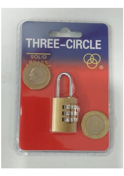 Şifreli 3 Basamaklı 20 mm Pirinç Asma Kilit modelleri