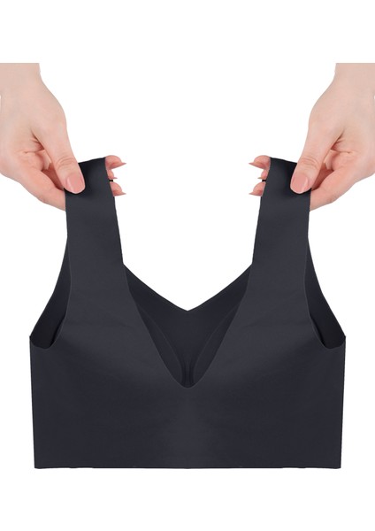 Balensiz Lazer Dikişsiz Çıkarılabilir Pedli Kalın Askılı Görünmez Sütyen fiyatları