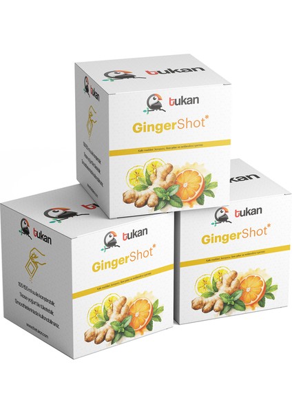 Ginger Shot Toz (10 Saşe) modelleri
