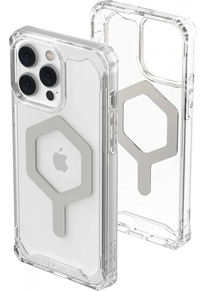 iPhone 13 Pro Max Kılıf Uag Plyo Magneticsafe Silikon - Şeffaf fırsatları