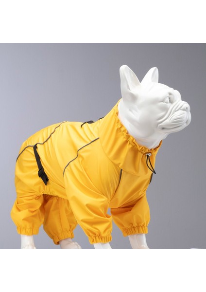 Dogs Quattro Vega Köpek Yağmurluğu Sarı Beden 6