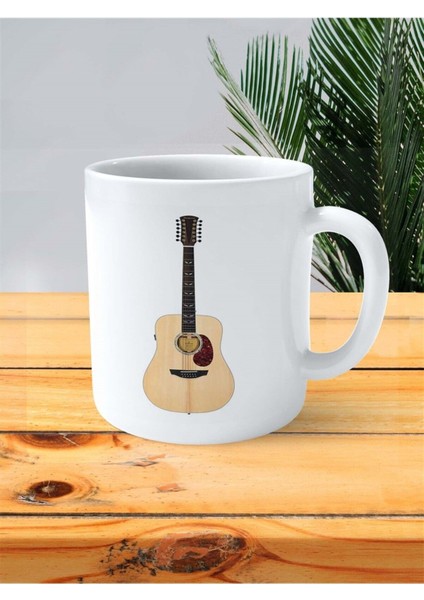 12 Telli Baskılı Kupa Bardak Kişiye Özel Model 1