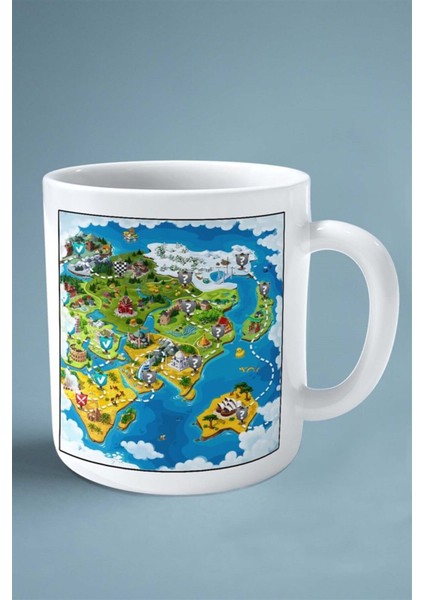 Mini World Mobil Oyun Baskılı Kupa Bardak Çift Taraflı Baskı Kişiye Özel Model 7