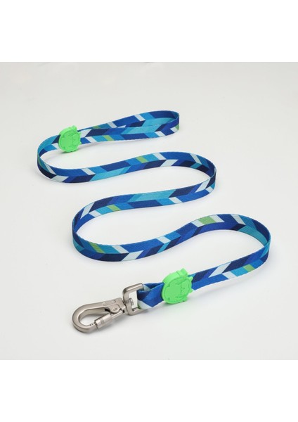 Lindo Dogs Blue Dream Köpek Gezdirme Kayışı Mavi/yeşil Large