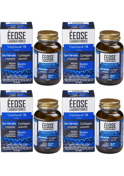 Vitanorsk H For Men (, 45 Tablet) - 4 Adet
