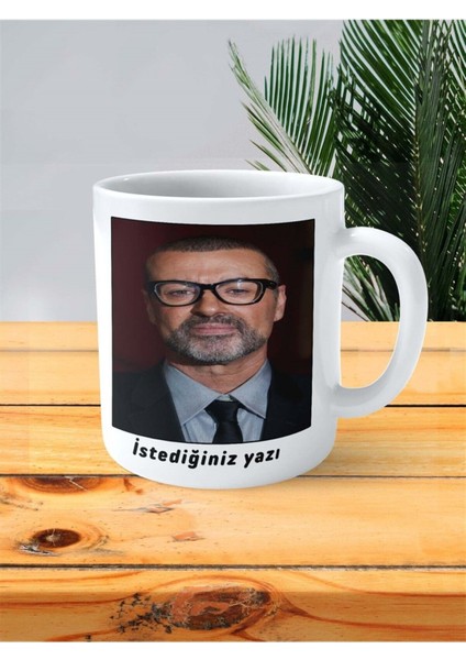 George Michael Baskılı Kupa Bardak Kişiye Özel Desen 3 fiyatları