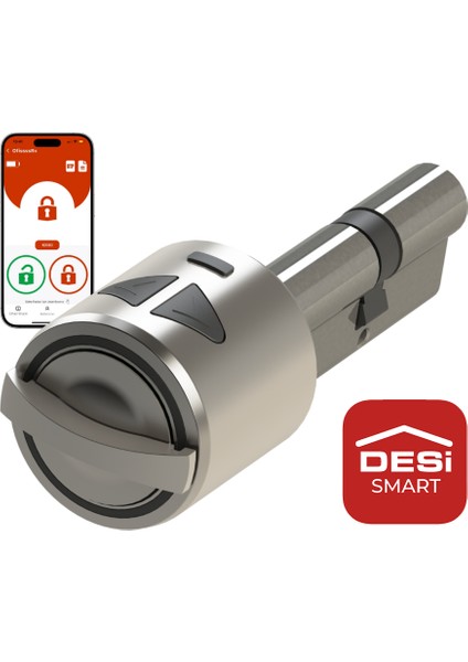 Utopic R Tüm Kapılara Uyumlu Akıllı Kilit IOS-Android Telefonlar İle Kontrol İmkanı (Motorlu-Full Otomatik Kilitleme-Açma)