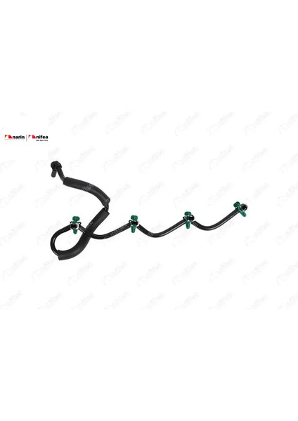 Enjektör Geri Dönüş Hortumu 308-508-C3-C4 1.6/DV6C Nifea 1574.HX/ 1574.CC Peugeot, Cıtroen 17346