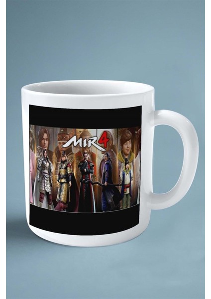 Mır4 Oyun Baskılı Kupa Bardak Çift Taraflı Baskı Kişiye Özel Model 4