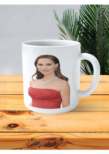 Natalie Portman Baskılı Kupa Bardak Kişiye Özel Model 2