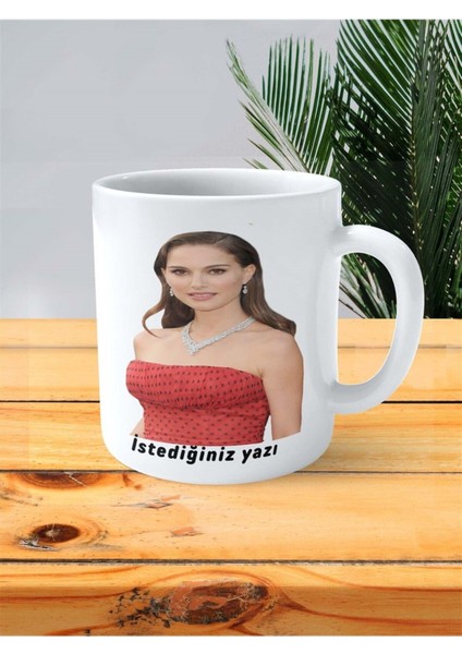 Natalie Portman Baskılı Kupa Bardak Kişiye Özel Model 2 fiyatları