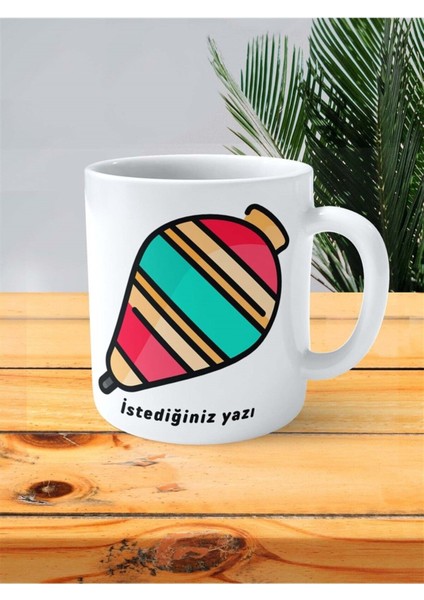 Topaç Baskılı Kupa Bardak Kişiye Özel Model 1 fiyatları