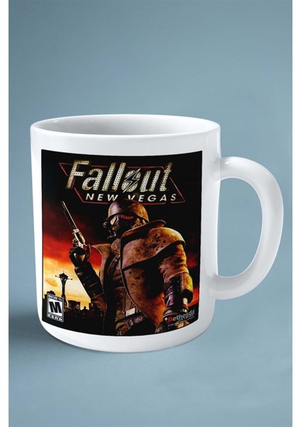 Fallout Oyun Baskılı Kupa Bardak Çift Taraflı Kişiye Özel Model 2