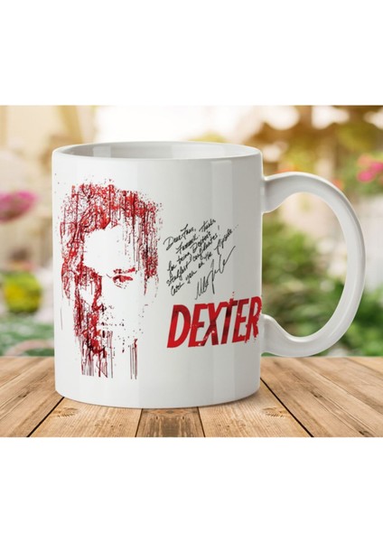 Dexter Yabancı Dizi Baskılı Iki Tarafı Baskılı Kupa Bardak