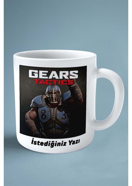 Gears Oyun Baskılı Kupa Bardak Çift Taraflı Kişiye Özel Model 4 fiyatları