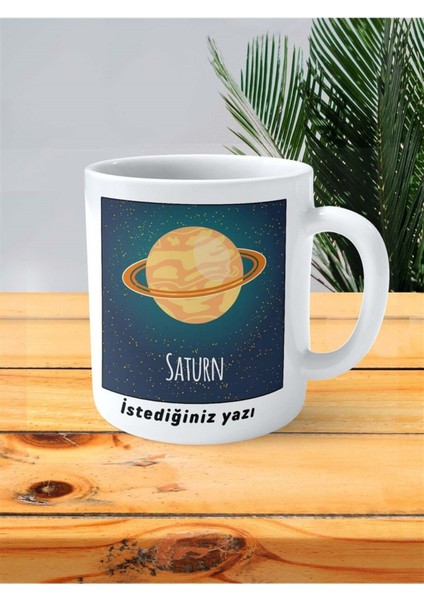 Saturn Baskılı Kupa Bardak Kişiye Özel Desen fiyatları