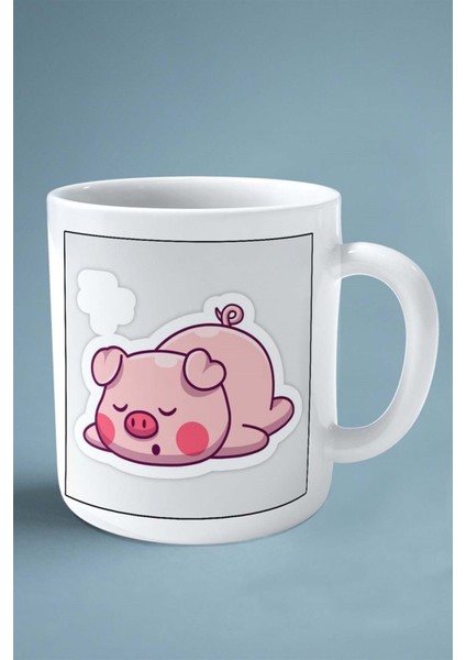 Sevgililer Günü Sevgili Kişiye Özel Baskılı Kupa Bardak Çift Taraflı Baskı Model 110