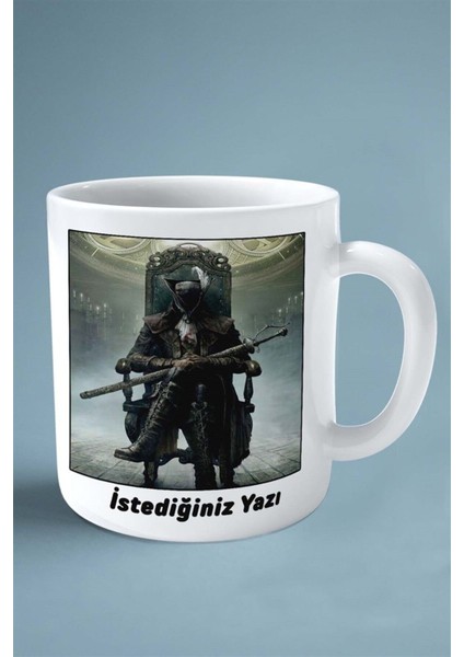 Bloodborne Oyun Baskılı Kupa Bardak Çift Taraflı Kişiye Özel Model 5 fiyatları