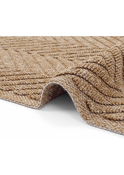 Mirage Kahverengi Kaymaz Tabanlı Makinada Yıkanabilir Bohem Oturma Odası Salon Balkon Kilimi Yolluk