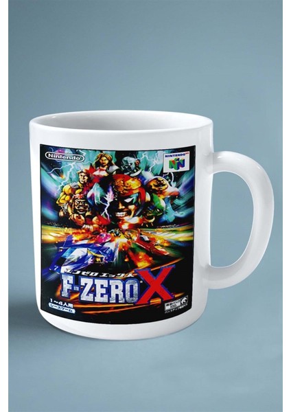 Fzero Oyun Baskılı Kupa Bardak Çift Taraflı Baskı Kişiye Özel Model 1