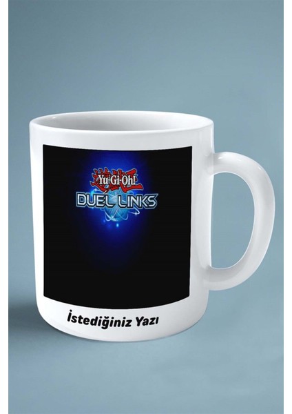 Yugioh Yu-Gi-Oh Mobil Oyun Baskılı Kupa Bardak Çift Taraflı Baskı Kişiye Özel Model 4 fiyatları