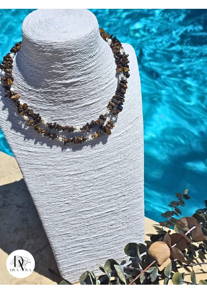 - Tiger Soul Doğal Taş Kadın Kolye modelleri