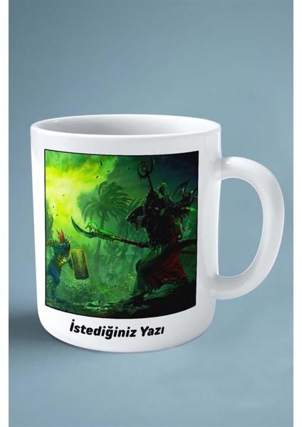 Total War Hammer Oyun Baskılı Kupa Bardak Çift Taraflı Baskı Kişiye Özel Model 8 fiyatları