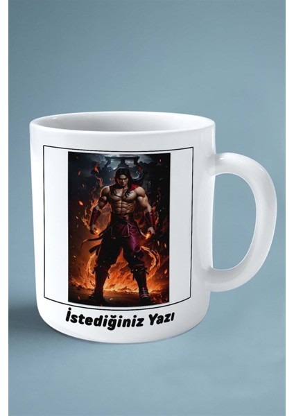 Mortal Kombat Oyun Baskılı Kupa Bardak Çift Taraflı Baskı Kişiye Özel Model 41 fiyatları