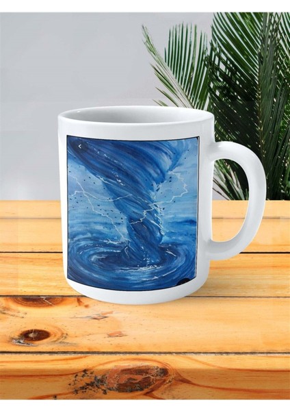 Rüzgar Baskılı Kupa Bardak Kişiye Özel Desen 1