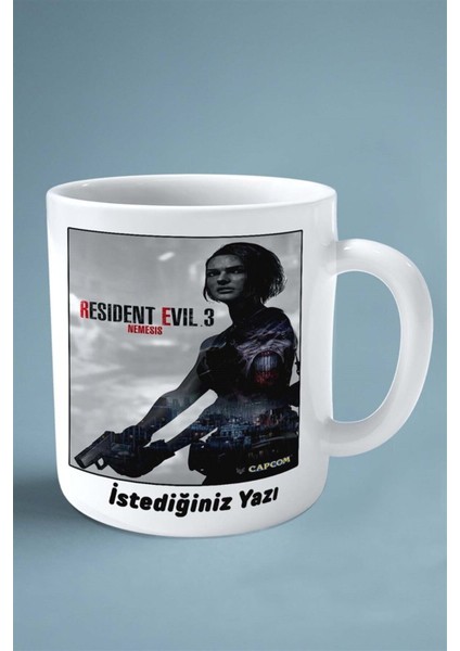 Resident Evil Oyun Baskılı Kupa Bardak Çift Taraflı Kişiye Özel Model 11 fiyatları