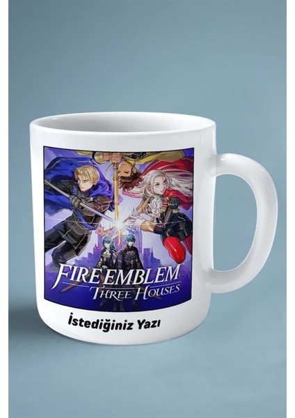 Fire Emblem Oyun Baskılı Kupa Bardak Çift Taraflı Baskı Kişiye Özel Model 1 fiyatları