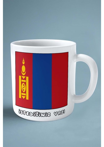 Moldova Bayrak Baskılı Kupa Bardak Çift Taraflı Kişiye Özel fiyatları