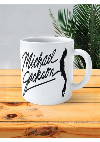 Michael Jackson Baskılı Kupa Bardak Kişiye Özel Model 1