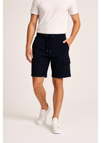 Monch Kargo Cepli Şort Lacivert