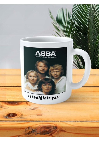 Abba Baskılı Kupa Bardak Kişiye Özel Desen 2 fiyatları