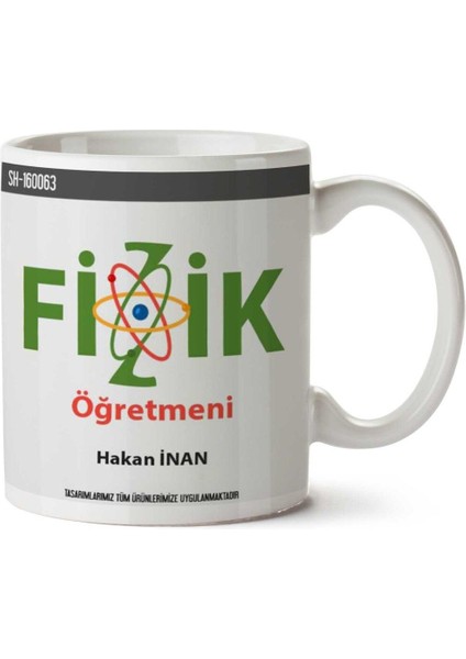 Kişiye Özel Fizik Öğretmeni (5) Kupa Bardak