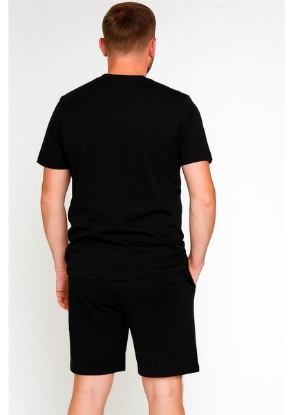 Thenortface Şort+ T-Shirt Takım Siyah fiyatları