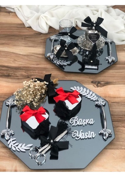 Şık ve Zarif Düğün ve Nişan Tepsileri, Yüzük ve Isteme Fincanları